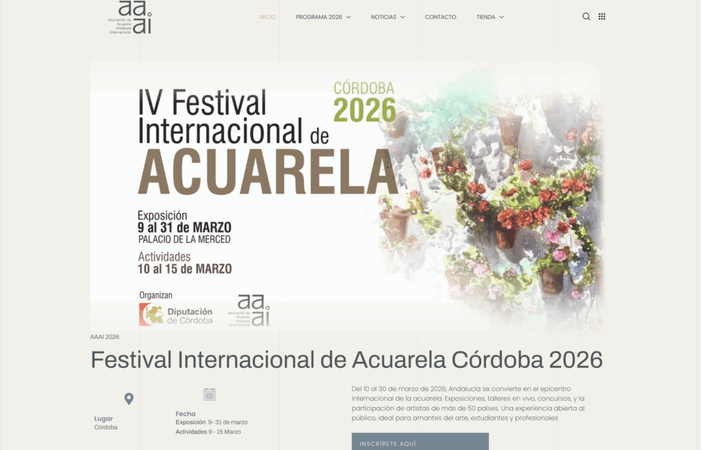 Plataforma Digital para Festival Internacional